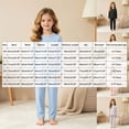 thumbnail image 3 of Pajama Set for Girls Cotton Cartoon Pattern Sleepwear Pjs Set,skin-friendly 6-12 Months 12-24 Months 2t 3t 4t 5t 6t 7t 8t 9t Children 7-8 Years, 3 of 7