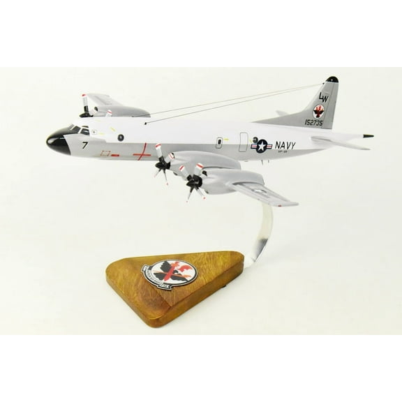 Lockheed Martin® P-3B Orion™, VP-68 Blackhawks, 18" Mahogany Model