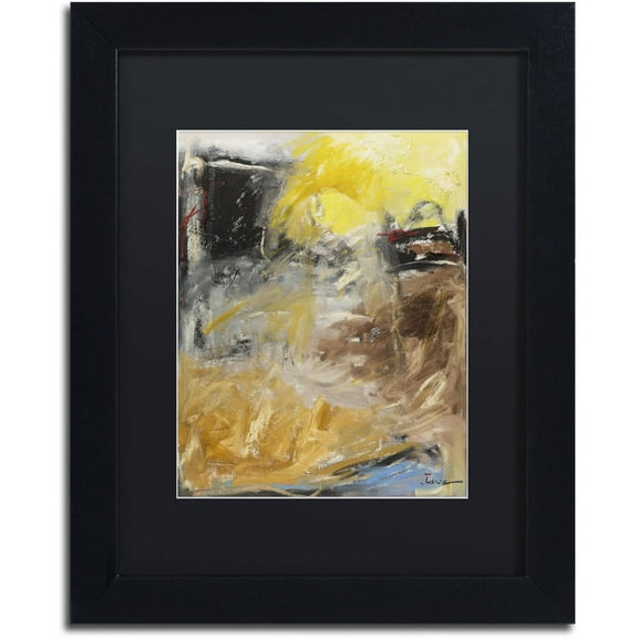Trademark Fine Art "Minh'alma" Canvas Art by Joarez, Black Matte, Black Frame