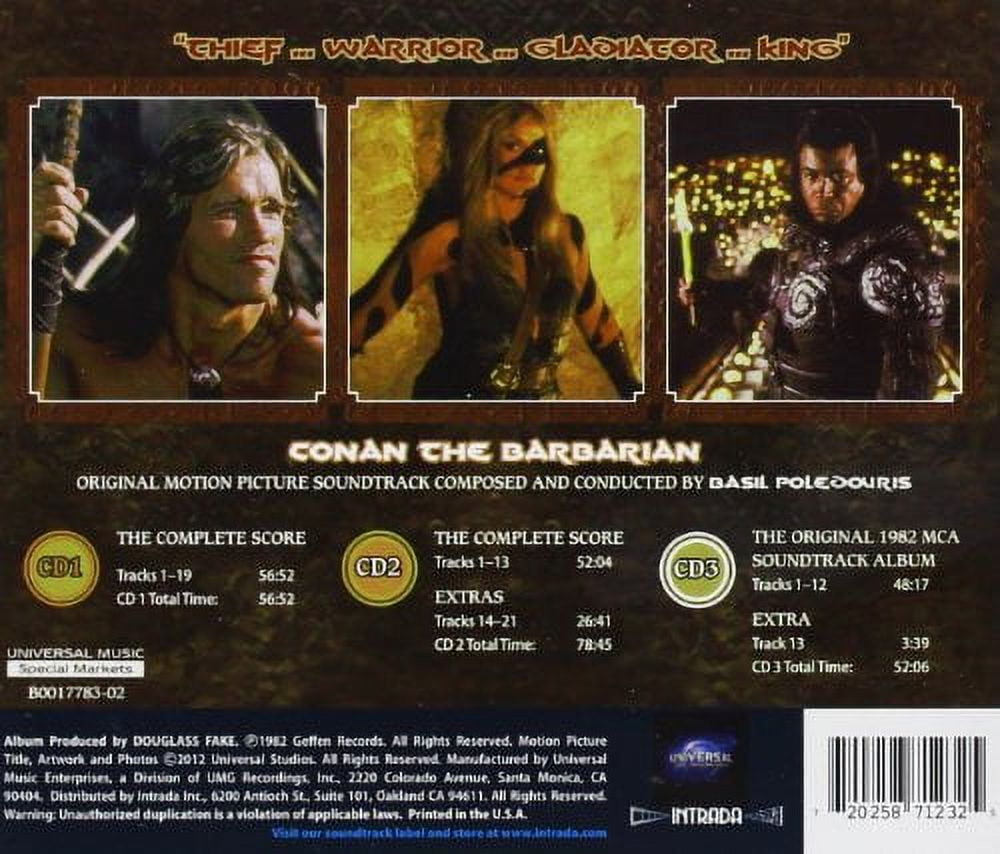 Basil Poledouris - Conan the Barbarian (Original Motion