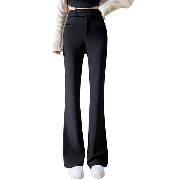 Pantalones Palazzo para mujer: pantalones acampanados de cintura alta y suaves como la mantequilla