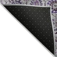thumbnail image 5 of Addison Rugs Chantille Indoor/Outdoor Transitional Floral Purple Machine Washable Rectangle Rug, 8' x 10', 5 of 8