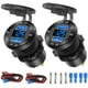 thumbnail image 1 of Enchufe de cargador de coche TIANWIDJEW, paquete de 2 unidades, 12 V, toma USB, 4 puertos, 1 of 7