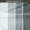 thumbnail image 5 of Luxrite 2FT LED Strip Light Fixture, 20W, 2600 Lumens, 3 Color Selectable 3500K-5000K, Dimmable, Damp Rated, UL Listed, 5 of 7