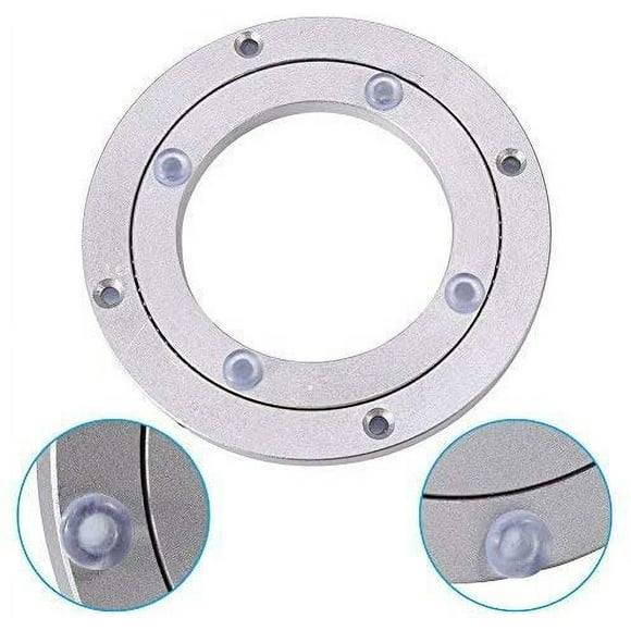 Turntable, TV Turntable Ball Bearing Turntable Smooth Swivel Aluminum Alloy Turntable Turntable (6 inch)