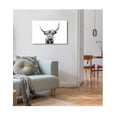 thumbnail image 3 of DECORARTS - Yak Portrait. Giclee Prints Cotton Canvas Stretched Wall Decor. Wild Animal Wall Art. Safari Art. 24x16", 3 of 7