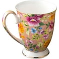 thumbnail image 1 of Bone China Coffee Tea, 300ml Bone China Tea, Floral Bone China Coffee, Portable Floral Tea Mugs, Durable Ceramic Floral Coffee Tea Mugs, Multi-Purpose Floral Coffee Mugs for Coffee Tea Cups Tea Mugs, 1 of 7