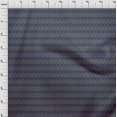 thumbnail image 3 of oneOone Georgette Viscose Fabric Diamond & Paisley Block Printed Craft Fabric BTY 42 Inch Wide, 3 of 4