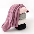 thumbnail image 4 of Collants Tricotés de Printemps pour Enfants Filles Bas pour Tout-Petits Fille Bas Côtelés Gris Foncé S, 4 of 5