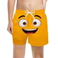 thumbnail image 1 of Boys Swim Trunks With Prints Beach Shorts Kids Summer Pool Party Water Play Clothes, 1 of 4