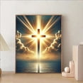 thumbnail image 4 of Jesus Cross Diamond Art Kits for Adults,Christ Religious Cross Diamond Painting Kits for Beginners,DIY Full Drill Diamond Dots Gem Art and Crafts Home Wall Decor 12x16 inch, 4 of 6
