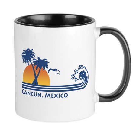 

CafePress - Cancun Mexico Mug - Ceramic Coffee Tea Novelty Mug Cup 11 oz