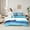 Blue White, variant on Manfei White Blue Ombre 7-Piece Twin Bedding Sets,Geometric Graffiti Lines Bedding Comforter Set,Graffiti Aesthetic Artwork Sheet Sets For Boys Kids,Microfiber Bedroom Decor Reversible