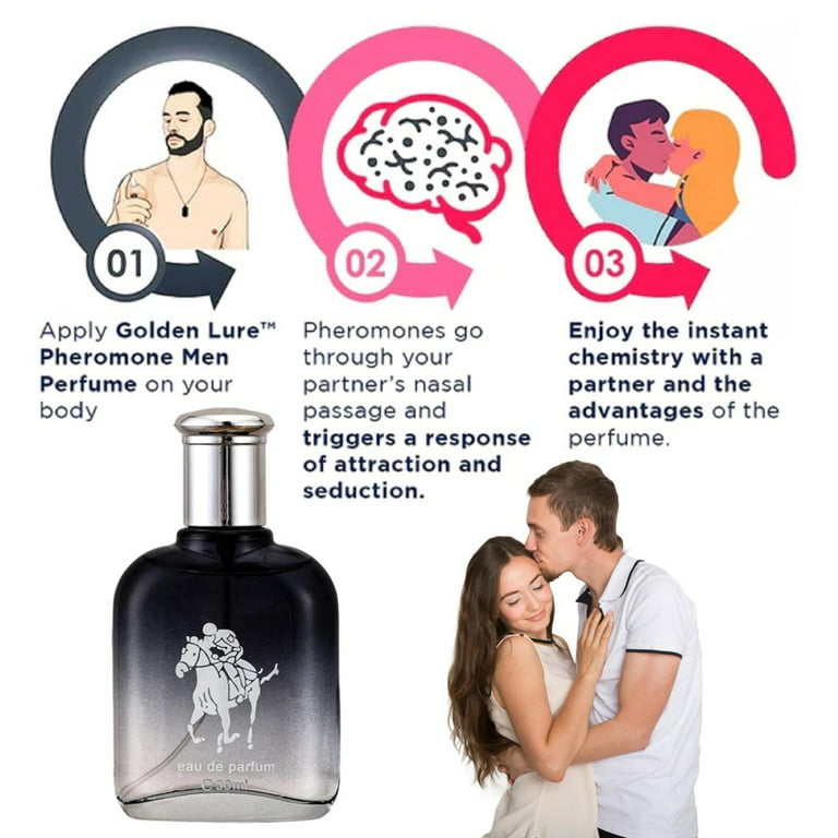 Pheromone Attracting Perfume Attract Women Long Lasting Pheromone Perfume  Gift for Women Girls Black 50ML