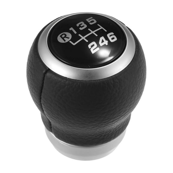 6 Speed Manual Gear Shift Knob Head Ball for Subaru Impreza WRX STI Outback Forester Black Silver Tone