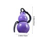 thumbnail image 3 of Botella de agua con forma de calabaza oriental | Vaso de hidratación portátil para exteriores con correa cruzada | Recipiente de plástico apto para alimentos para senderismo, 3 of 6