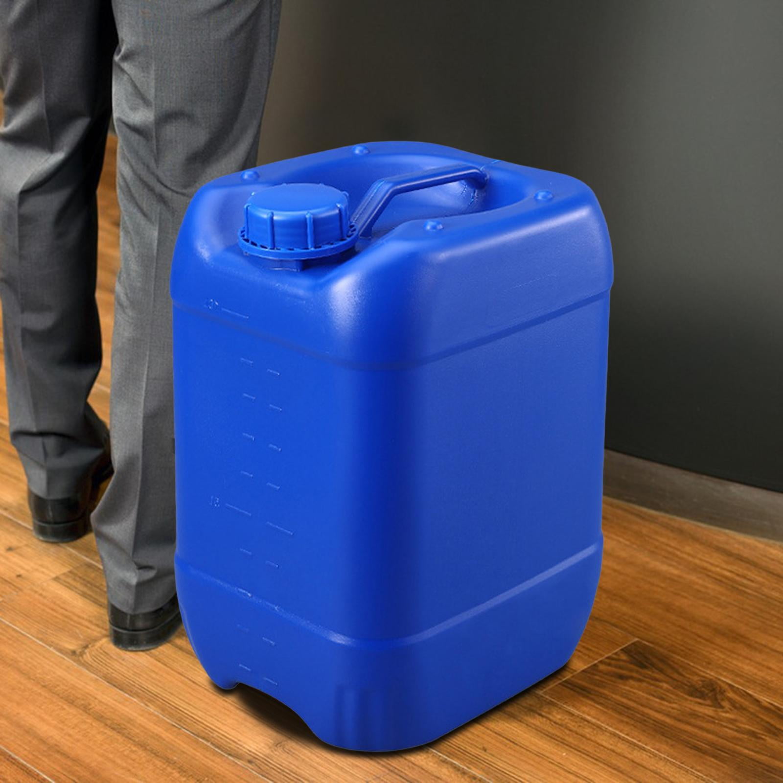 Wswqop Camping Water Tank Bucket Water Storage Jug with Handle Durable Convenient Water Blue