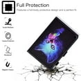 thumbnail image 3 of All-New Fire HD 10 Plus Case 2021, Cover for Fire HD 10.1" 11th Gen 2021, Allytech Auto Sleep Wake PU Leather Anti-Scratch Card Holder/Pen Slot Case for Kindle Fire HD 10.1" 2021, Mystery Cat, 3 of 7