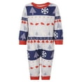 thumbnail image 2 of Family Matching Merry Christmas Pajamas Set Holiday Santa Tree Sleepwear Xmas PJS Set for Couples and Kids, 2 of 9