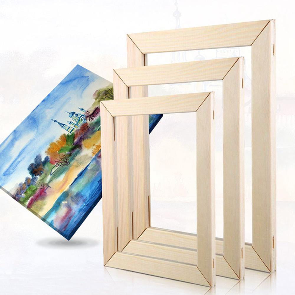 Diy Solid Wood Canvas Frame Photo Frame For Gallery Wrapping - Temu