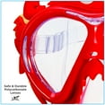 thumbnail image 5 of (2 pack) EyePop Red Crabby Swim Goggle Mask, Unisex, 5 of 10