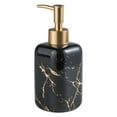 thumbnail image 1 of Marble Texture Soap Dispenser Bottle Ceramic for Restaurant Bathroom Accessories, 1 of 8