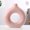 Large Round Rice Noodles, variant on Yideduan round ceramic vase, Instagram-worthy creative and unique entryway decoration, hydroponic, minimalist ornament, best-selling cross-border e-commerce item.