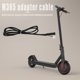 thumbnail image 1 of Cargador de patinete eléctrico M365, enchufe de línea, adaptador de Cable de alimentación, herramienta de seguridad, 1 ud. Tmvgtek Para estrenar, 1 of 9