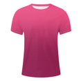 thumbnail image 3 of Mens Cotton Henley T-Shirts Short Sleeve Button Down Casual Basic Tees Work Solid Shirts with Split Side, 3 of 4
