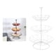 thumbnail image 3 of Soporte de cuenco de cesta de almacenamiento de frutas Macarena 3 niveles blanco, 3 of 8