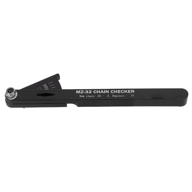Bike Chain Wear Indicator Tool, Bicycle Chain Wear Indicator Aluminum Chain Checker Multifunctional Bike Chain Repair Gauge for Road, Mountain Bicycle Maintenance