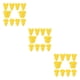 thumbnail image 4 of Yuarrent 24pcs Fly Sticker Lightweight Self-adhesive Insect Sticky Waterproof Insects Dual-sided Catcher Decal Trap Board Removable Type1 NO1, 4 of 6