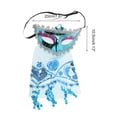 thumbnail image 2 of Unique Bargains 1 Pc Veiled Half Face Party Mask for Masquerade Party Blue, 2 of 5