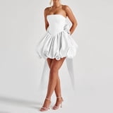 dress purple and black Bridesmay Cocktail Dresses for Women 2024 Wedding Guest Midi with Color:Royal_Blue cf-size-us16 Bubble soap background Stock