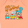thumbnail image 4 of Inktastic Its My Birthday- Circus Train 2nd Birthday Boys or Girls Baby Bodysuit, 4 of 5