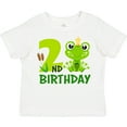 thumbnail image 3 of Inktastic 2nd Birthday Prince Frog Boys Toddler T-Shirt, 3 of 5