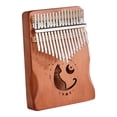 thumbnail image 1 of Ejercicio Kalimba Lindo 17 Teclas Exquisito Regalo para Principiantes, 1 of 8
