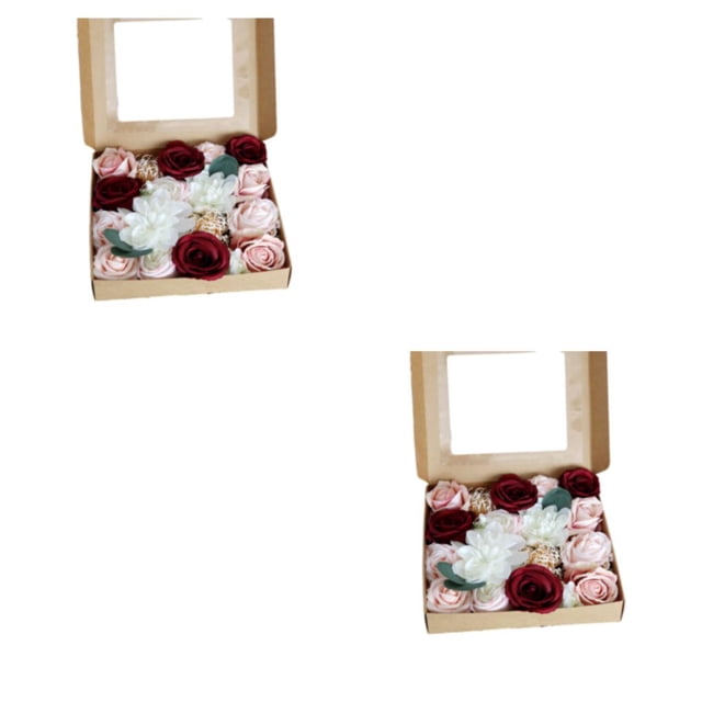 Cateissary Elegantes paneles de pared de flores artificiales para la decoración de la boda Precio asequible Flores artificiales de tela Type3 NO3