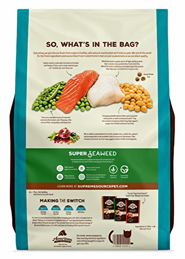 Supreme Source Grain Free Dry Cat Food 11 lb