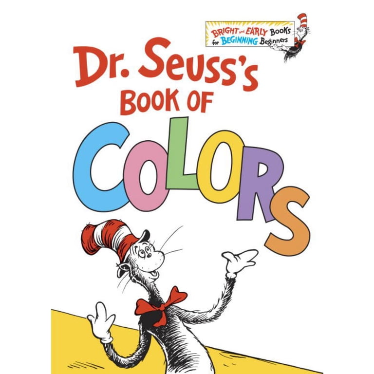 Dr. Seuss, Book of Colors, Hardcover, Inspired by Classic Artwork