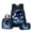4 Style, variant on New Cartoon Anime Cool Robot 3D Print Large Capacity Student Backpack, Lunch Bag, Pencil Case Three-Piece Set