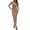Coffee, variant on Women Ribbed Knit Bodycon Dress Sleeveless Crew Neck Midi Summer Dress with Side Split