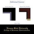 thumbnail image 4 of Framerly - K-State Business Diploma Frame with Black and Purple Mat, 4 of 10