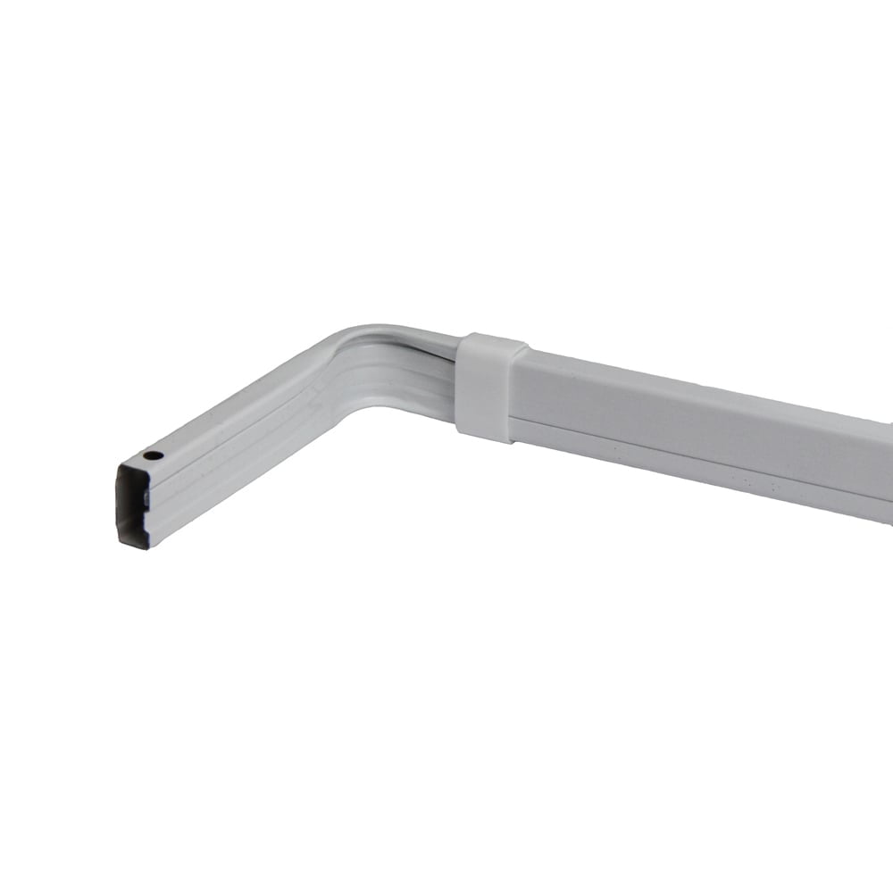 Decorative Lockseam 3" Clearance Curtain Rod 66-120 inch