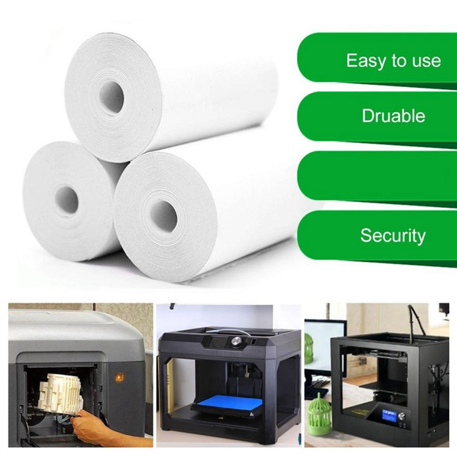 30 Rolls Thermal Paper Cash Register POS Receipt Papers 57X30mm Thermal Paper for Printer Cash Register