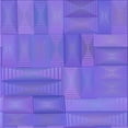 thumbnail image 1 of Ahgly Company Indoor Square Patterned Purple Mimosa Purple Area Rugs, 8' Square, 1 of 6
