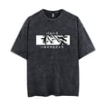 thumbnail image 2 of Hanagaki Takedo T-shirt Tokyo swastika T-shirt washed crew neck men's and women's retro summer short sleeves, 2 of 7