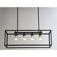 thumbnail image 6 of JL Styles Inc Black 4-light Contemporary Pendant Light, 6 of 9