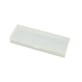 thumbnail image 2 of Student Organizer Pen Pouch Pencil Case Translucent Frosted Stationery Case, 2 of 4