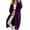 Purple, variant on Wang6 Womens Chunky Long Cardigans Sweaters Plus Size Fall Winter Maxi Knit Sweater Long Sleeve Open Front Knitted Coat V Neck Loose Fit Outwear with Pocket Purple XL